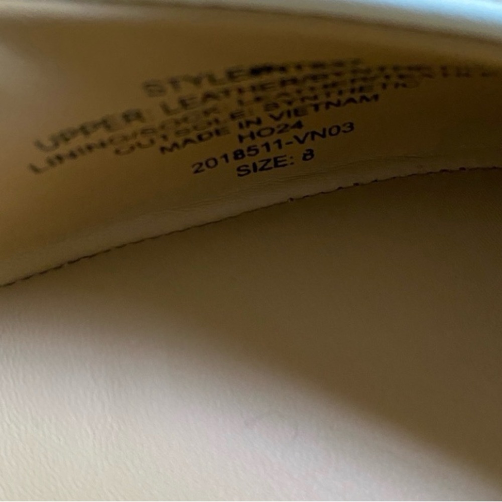 NWOB Madewell Remy Leather Cream Studded Mary‎ Jane Ballet Flats - Picture 5 of 6